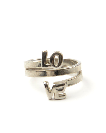 Love I Chrome Ring
