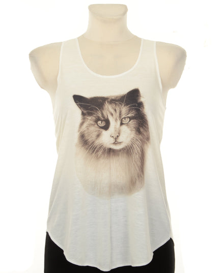 Unisex Cat Circus Loose Tank Top
