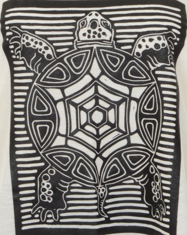 Unisex Turtle Design Loose Tank Top