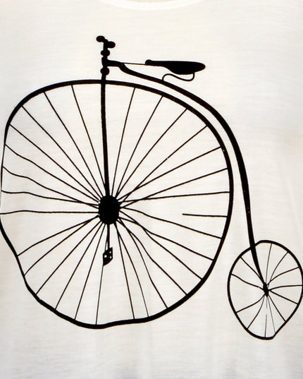 Unisex Bicycle Graphic Loose Tank Top