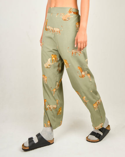 Leopard Trendy Pants