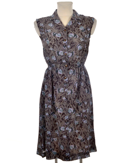 Vintage Dress - Leaf
