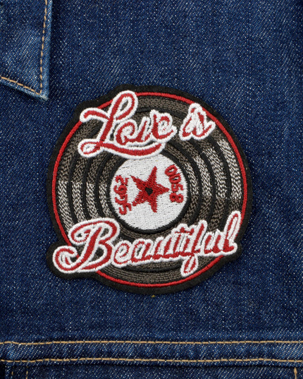 Love is Beautiful Iron-On Patch