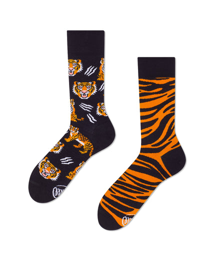 Feet Of The Tiger Fun Socks for All Ages