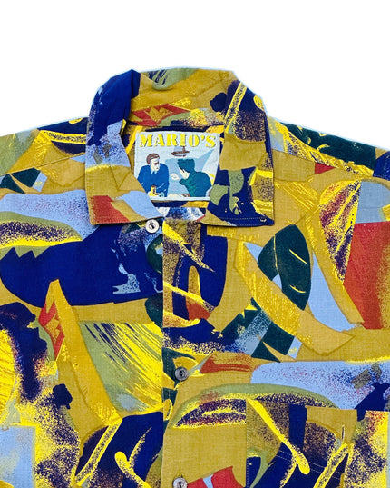 Vintage Mario's Button-Up Shirt - Holiday Collection