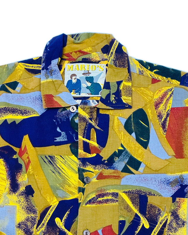 Vintage Mario's Button-Up Shirt - Holiday Collection