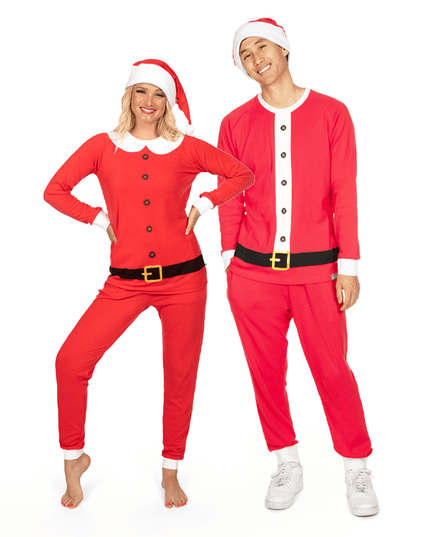Mr. & Mrs. Claus Couples Pajamas