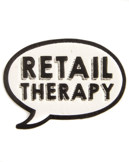 Retail Therapy Sticker