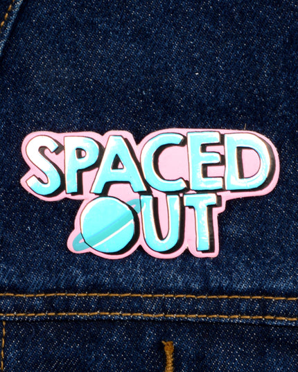 Spaced Out Sticker