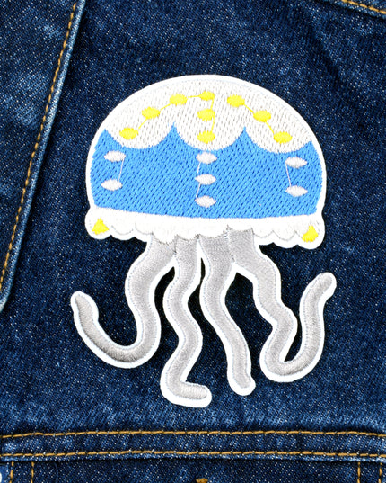 Felvarró Jellyfish Patch