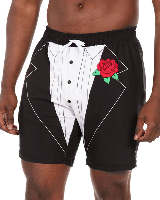 Tuxedo Stretch Swim Trunks - 7.5" Inseam