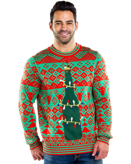 Men's Bottle Opener Ugly Christmas Sweater