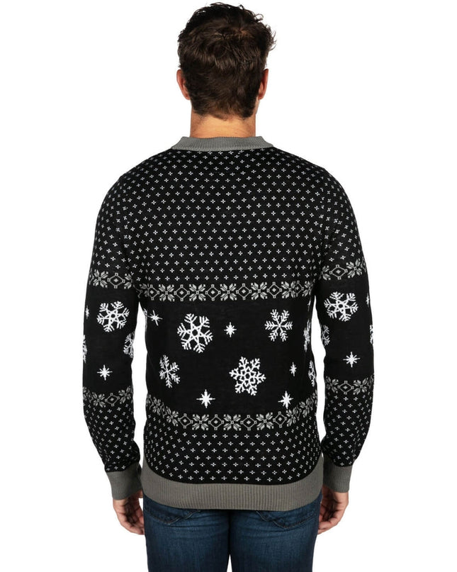 Men's Let it Snow Light Up Ugly Christmas Sweater