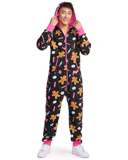 Men's Let's Get This Gingerbread Jumpsuit