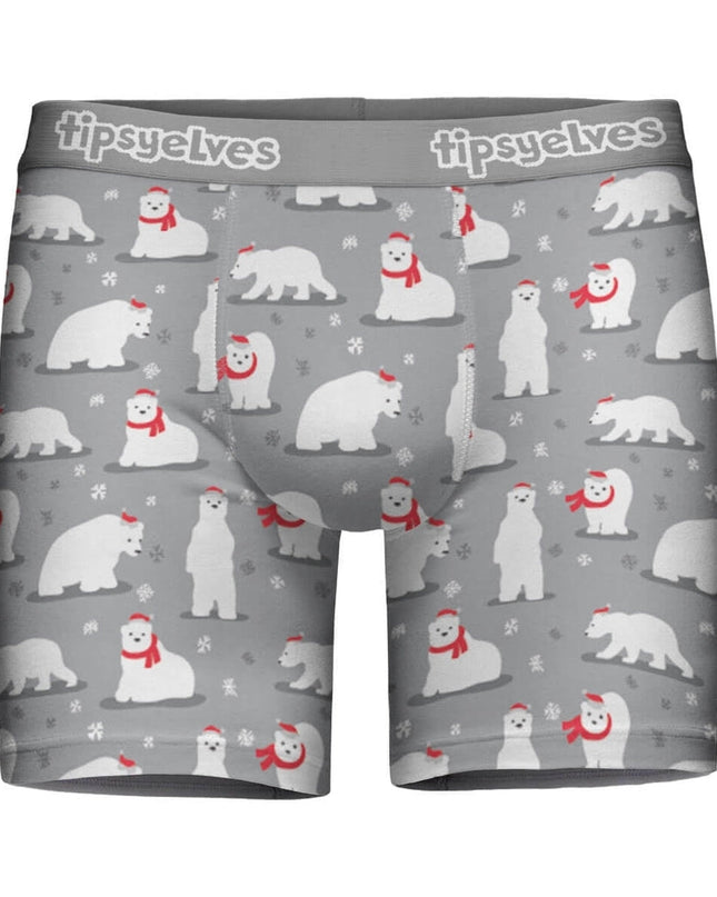 Men's Polar Bear Boxer Briefs