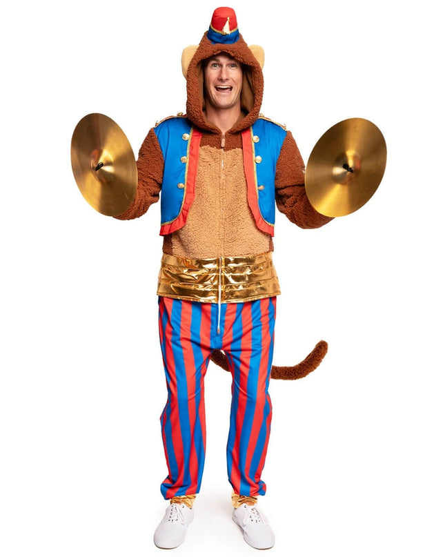 Men's Clapping Monkey Costume