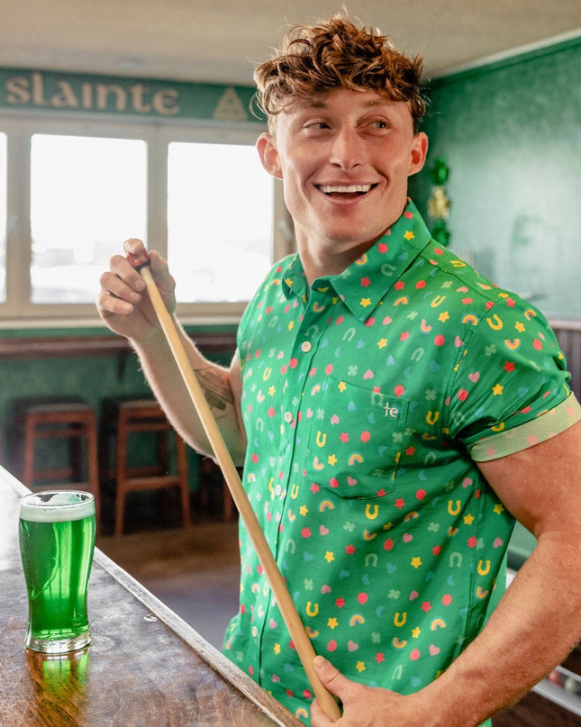 Men's Lucky Charmer Button Down Shirt