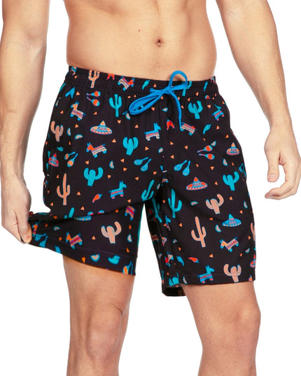 Midnight Fiesta Stretch Swim Trunks - 7.5" Inseam