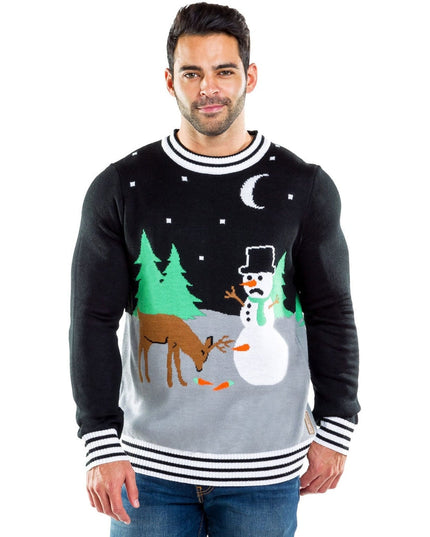 Men's Carrot Trail Nightmare Ugly Christmas Sweater