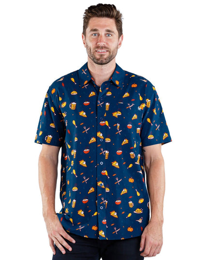Men's Thanksgiving Button Down Shirt