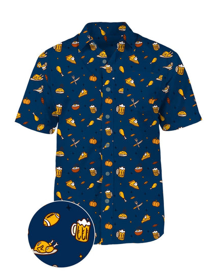 Men's Thanksgiving Button Down Shirt