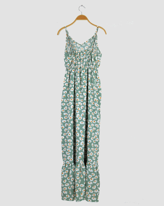 Mint Daisy Maxi Dress