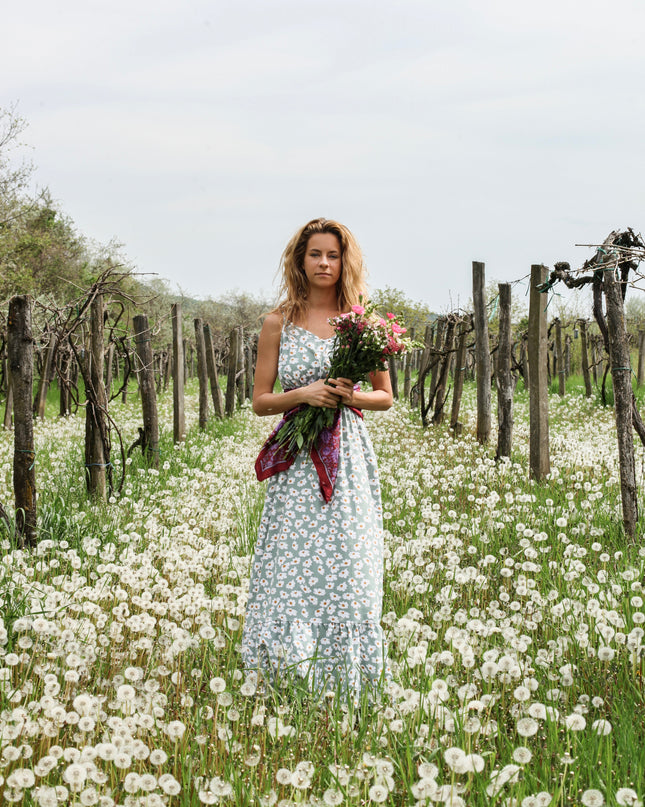 Mint Daisy Maxi Dress