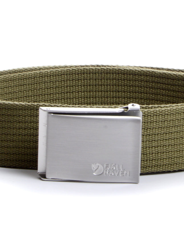 Stylish Green Canvas Belt