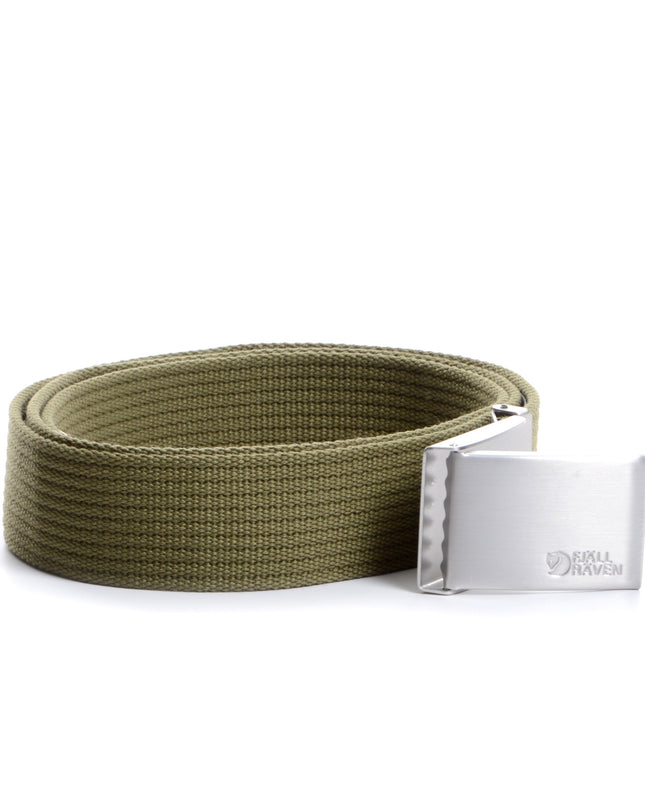 Stylish Green Canvas Belt