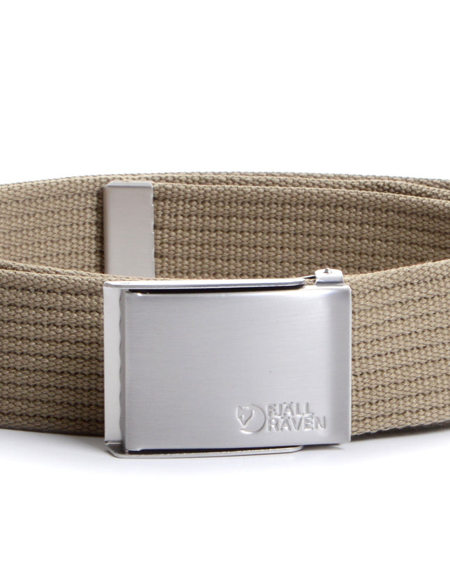 Light Khaki Canvas Belt