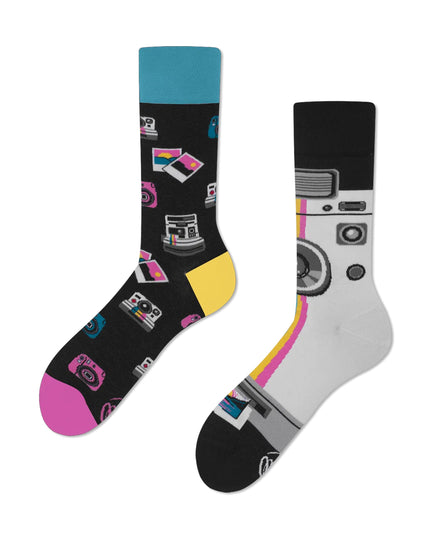 Many Mornings Socks - Insta Camera | Family Accessories