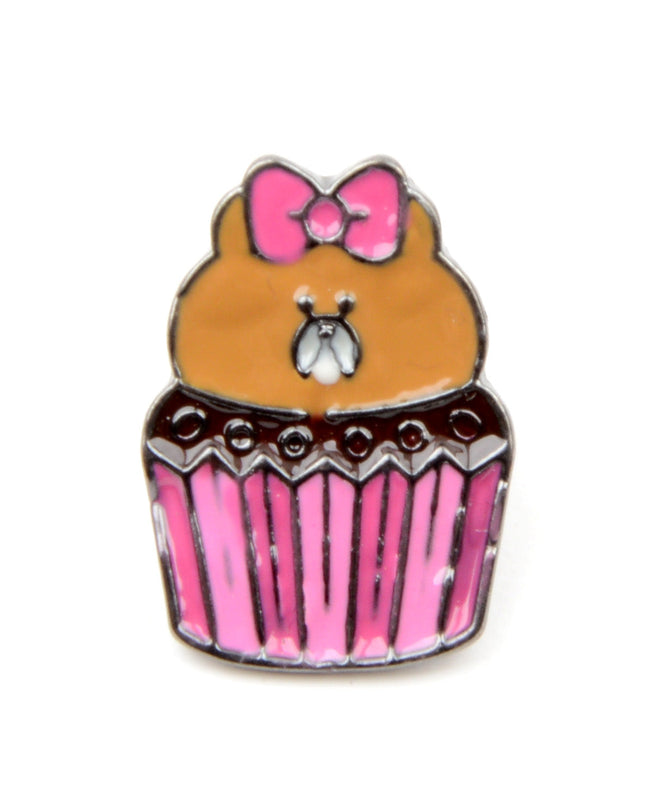 Muffin Brooch
