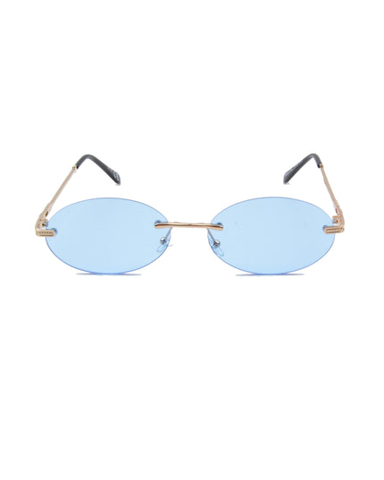 Bright Blue Egg Accessory for Easter Festivities