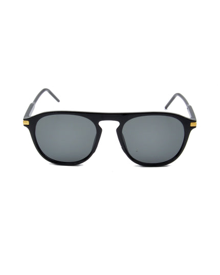 Elegant Black Professor Accessory for Intellectual Style