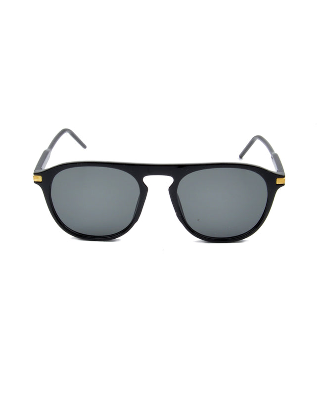 Elegant Black Professor Accessory for Intellectual Style