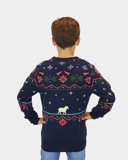 Kids' "Nativity" Christmas Sweater