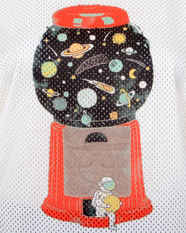 Galaxy Print Crop Top