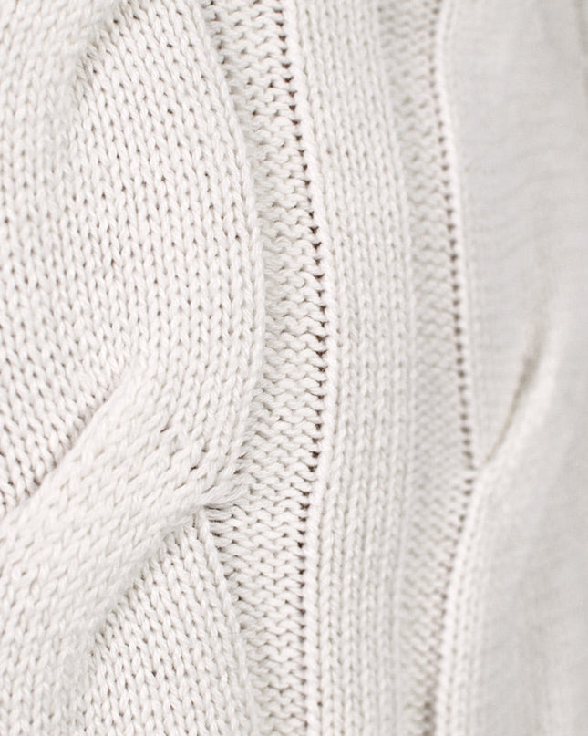 Men's Snow Sweater in Organic Cotton for Holiday Cheer