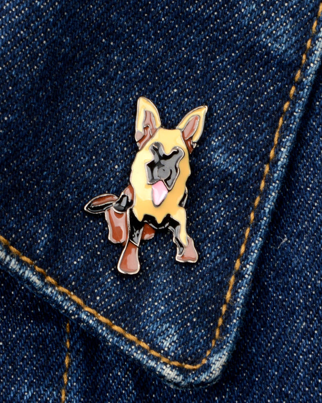 German Shepherd Easter Pin