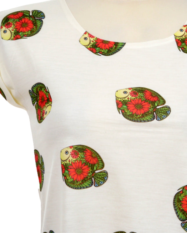 Fish Loose Top for Men, Women, Kids