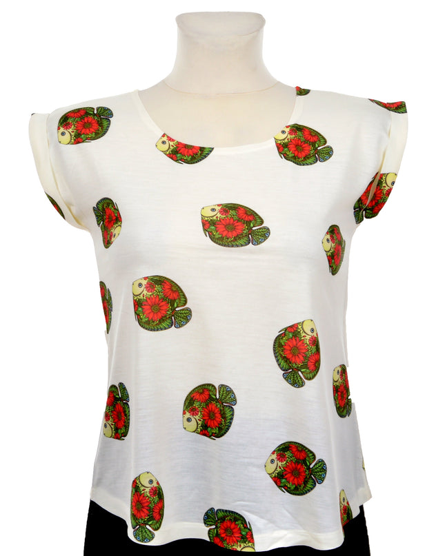 Fish Loose Top for Men, Women, Kids