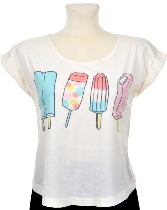 Ice Cream Loose Top for Men, Women, Kids