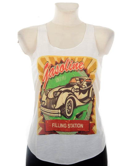 Gasoline Graphic Tank Top for All