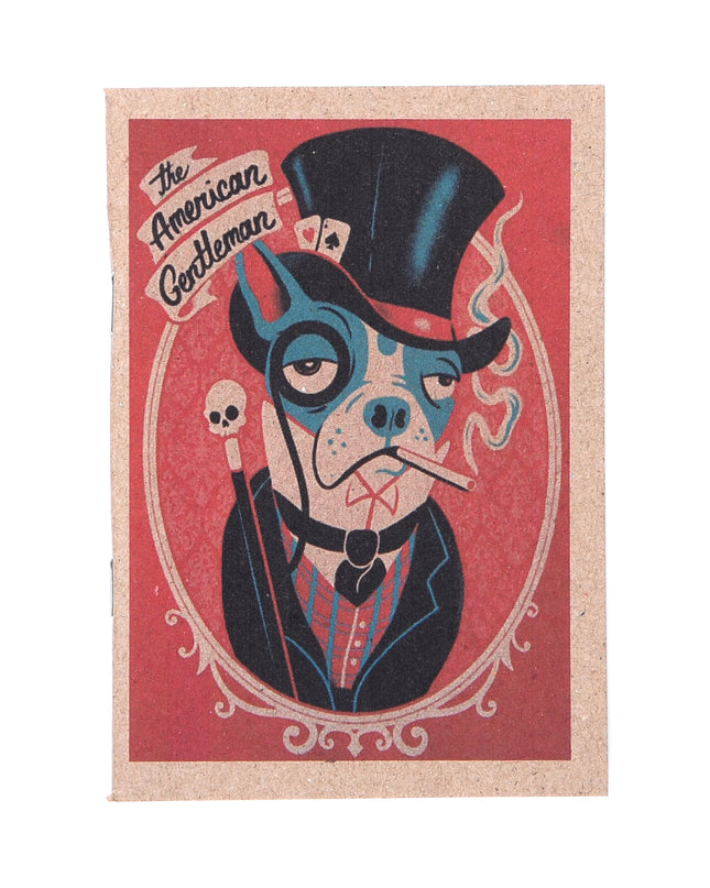 Gentleman Notebook in Classic Style