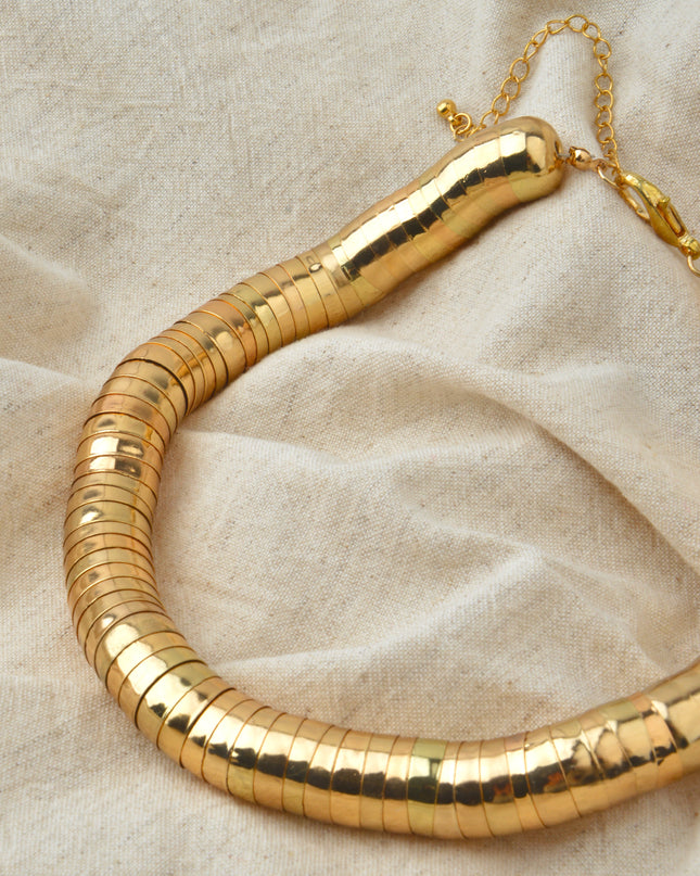 Cylinder Design Necklace