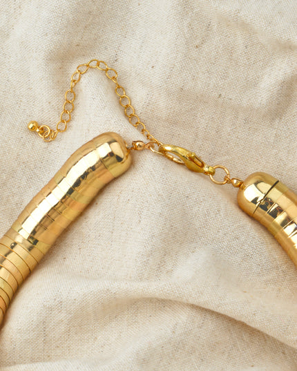 Cylinder Design Necklace