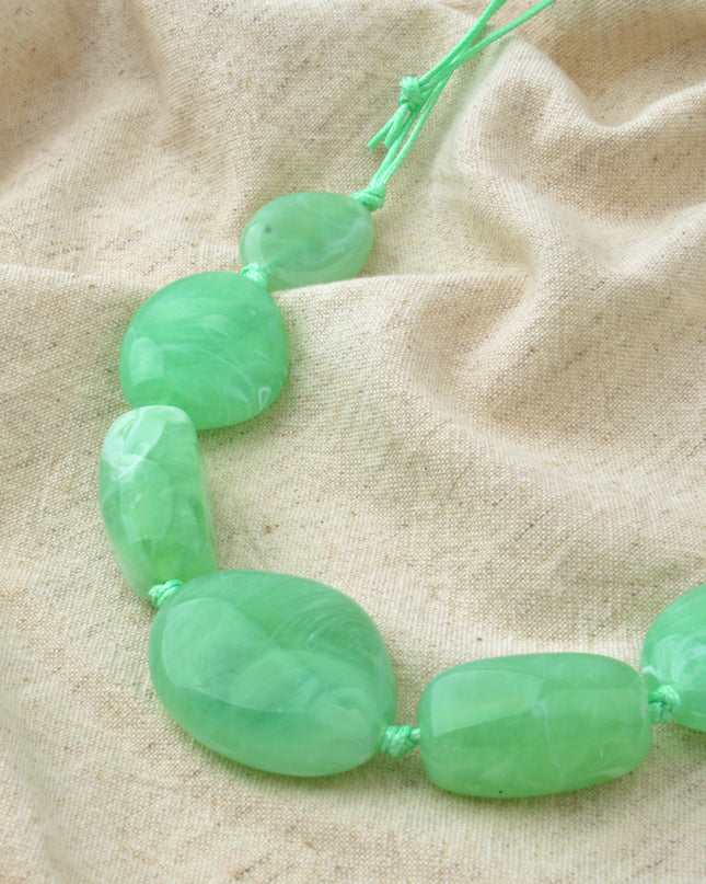 Green Bead Necklace