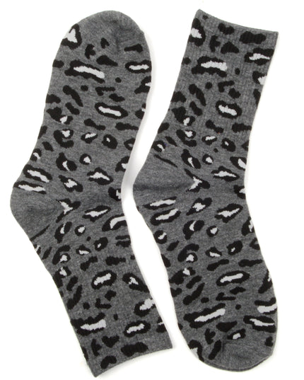 Fun Christmas Socks - Zokni Grey Spotty Design
