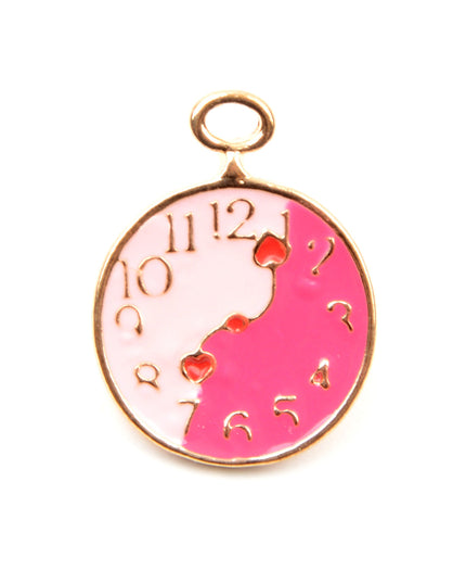 Clock Enamel Pin