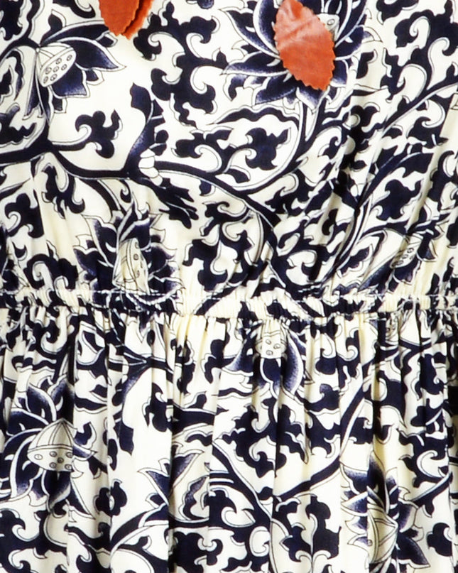 Blue Floral Summer Dress - Fresh and Stylish